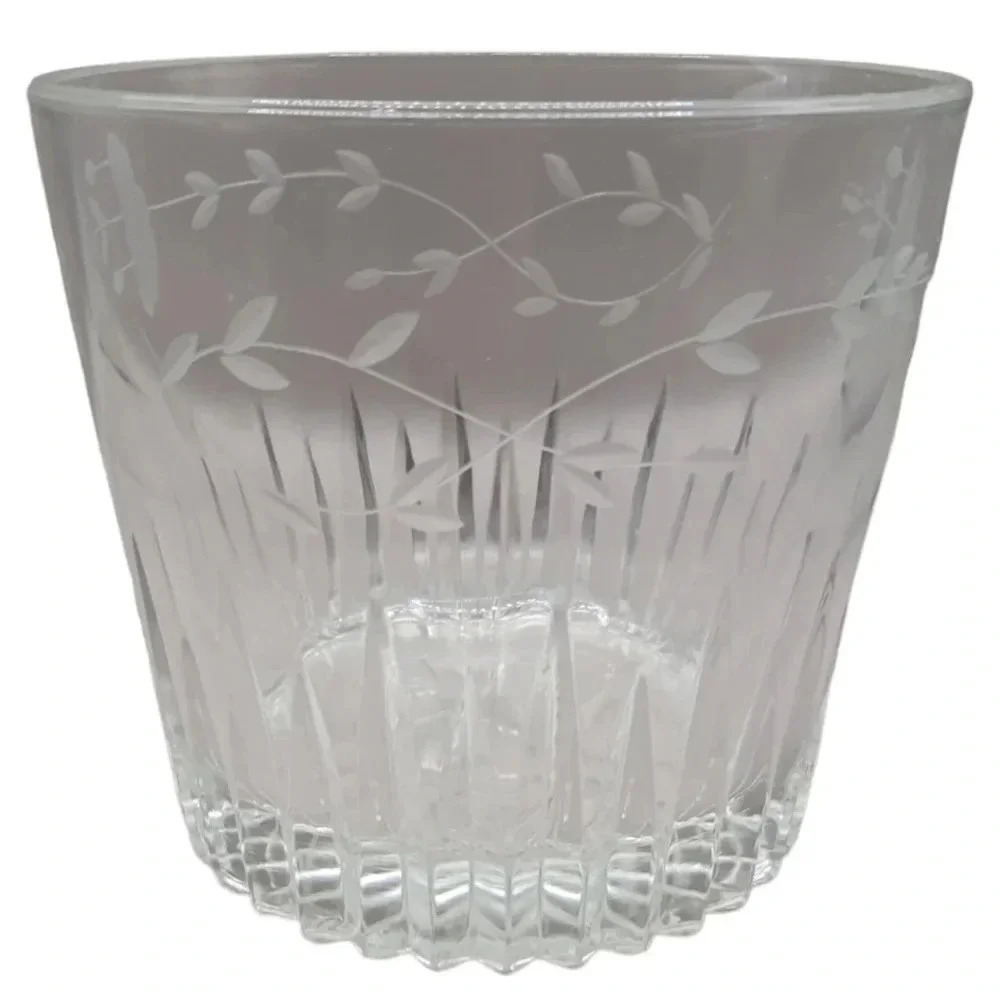 Princess house crystal heritage ice bucket